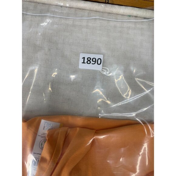 Time And Tru Woman's Size L (12-14) Orange Tank Top Cami Adjustable Straps - Picture 7 of 7